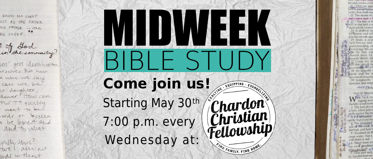 Midweek Bible Study 001 Chardon Christian Fellowship